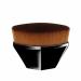 CYzpf Kabuki Brush Blush Brush Flawless Foundation Brush Petal No Trace Makeup Brush Soft Hair Portable Single with Storage Box Black One Size