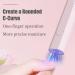 Buy UV Nail Lamp - Hand Held UV Light for Fast Curing Gel Nails - Mini DIY Nails (Pink) - International Shipping Available - Buy Online on GoSupps.com