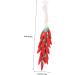FAVOMOTO 4pcs Chili Skewers Home Accents Decor Home Decor Kinderwagen Toys Vegetables Decorative Fake Chili Props Simulated Chili Miniature Decorate Accessories Model Ornaments Metal Red 8.00X1.80X1.80CMx4pcs Redx4pcs - Buy Online on GoSupps.com