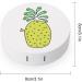 Cute Pineapple Contact Lens Travel Kit | Portable Contact Box with Mirror | Ideal for Daily Outdoor Use - Buy Online on GoSupps.com