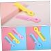Baby Comb Set (3 Pieces) - Gentle Hair Brush & Comb for Toddlers - Blue Pink Yellow - Safe Newborn Toiletries - Buy Online on GoSupps.com