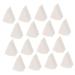 Balacoo 8 Sets Triangular Sponge Puff Triangle Eye Patches for Adults Mini Makeup Puffs for Powder Mini Powder Puff Makeup Cosmetic Dry Puff Make up Girl Emulsion White