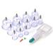 NIMOA Cupping Suction Cups Cupping Suction Cups Traditional Chinese Cupping Massage Acupuncture Suction Cups Suction Cup