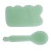 Beaupretty 2st massage board portable massage lying portable massage device Face lifter Jade facial tool Real therapeutic relief instruments Guasha sticks for the face main
