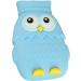 Hot Water Bag - Cute Owl Shape 400ml Leak-proof & Waterproof Injection Hot Water Bottle for Hot Compresses - Portable Light Blue - Buy Online on GoSupps.com