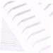 Mikinona 2 Pairs Disposable Makeup Tools 4d Hair-like Authentic Eyebrows Template Eyebrow Trimming The Lazy - Buy Online on GoSupps.com