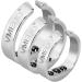 Sleep Aid Ring Steel Acupressure Apnea Insomnia with Adjustable Opening - Stimulate Acupuncture Points for a Good Night's Sleep (L) - Buy Online on GoSupps.com