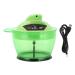 Electric Hair Coloring Bowl Automatic Dyestuff Mixer Dyeing Blender DIY Hair Care Highlighting Tools Kit Hair Dye Cream Mixing Bowl Rechargeable Grinder for Home Barber Salon(Green)