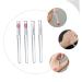 4pcs Silicone Lip Brush Set - Portable Lip Mask & Eyeshadow Makeup Tools for Effortless Lipstick & Lip Gloss Application - Buy Online on GoSupps.com