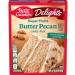 Betty Crocker Delights Super Moist Butter Pecan Cake Mix 13.25oz (375g) | Bowl to Oven in Minutes | Pack of 2 - Buy Online on GoSupps.com