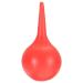 Exceart ear cleaning pear ear cleaning ear rinsing Medical ear syringe for baby children adults (red) ear bulb ear wax tuber 90ml: 12x6.5cm
