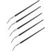 Bent Brush 5pcs Multifunctional Brush with Angled Brush Head Portable Brush Soft Fiber Hair for Cream Gel Powder - Buy Online on GoSupps.com