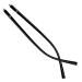 Munani glasses arm leg glasses replacement arm of the glasses glasses glasses replacement accessories 1 pair of matt black plastic glasses brake arm repair glasses