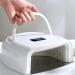 Rechargeable 60W UV LED Nail Lamp | Professional Gel Nail Polish Dryer with 3 Timer Settings | Fast Curing Auto-Sensor Nail Machine - Buy Online on GoSupps.com