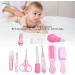 Baby Grooming Set - 10-in-1 Essential Accessories for Hair, Nails, Nose, Teeth, and Ears | Portable Baby Care Kit for Boys and Girls (Pink) - Buy Online on GoSupps.com