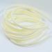 10mm Thin Plastic Hair Ties - Single-Colored Narrow Hair Bands | Tinkering Hair Accessories - White - Buy Online on GoSupps.com