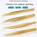 Grafted Eyelash Tweezers High-Precision Flowering Tweezers Multi-Functional False Eyelashes Tweezers Tool Special Tweezers for Eyelashes 4 Styles (Peacock Clip) - Buy Online on GoSupps.com