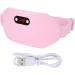 Syrisora Women's Heating Belt - Fast Warming Hot Compress 6-Speed Vibration Electric Waist Massager in Pink | International Shipping Available - Buy Online on GoSupps.com