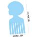 NUOBESTY 2 Pcs Comb Silicone Mold Silicone Molds Afro Hair Comb Mold Afro Comb Mould Craft Supplies Self Made Bluex2pcs 21X10CM2x2pcs - Buy Online on GoSupps.com