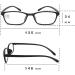 Mcoorn Reading Glasses 2 Pack - Blue Light Filter Anti-Reflective Lightweight with Case - Flexible 1.5x Magnification - Buy Online on GoSupps.com