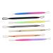 FOMIYES 7pcs Double-headed Extrusion Ring Pimple Tools Professional Blackhead Extractor Tool