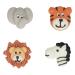 FunCakes Safari Animals Sugar Decorations Set of 12 for Baking & Cake Decorating - Ideal for Parties & Celebrations | International Shipping - Buy Online on GoSupps.com