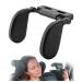 Hopeas Car Headrest for Children Adults Pillow Neck Support Car Seat Adjustable (Carbon Fiber Grid Pattern Black)