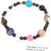 COLLBATH 1pc Nine Planets Bracelet in Sandstone Planets Bead Charm Bracelet for Charms Charms Charm Bracelets Bracelet Wrist Universe Miss Natural Stone - Buy Online on GoSupps.com