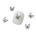 10Pcs 3D Butterfly Nail For Nails Alloy Butterfly Nail Decoration Alloy Nail Butterfly Nail Manicure Accessories Manicure Accessories