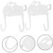 Alipis 2pcs Cute Rabbit Hook Heavy Duty Clothes Rack Towel Rack Hanging Towel Door Hangers Door Hook Key - Buy Online on GoSupps.com