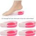 Restokki Silicone Heel Cushion - Foot Pain Relief Massage Insoles | 2 Pairs Universal Soft Shoe Pads for Comfort - Buy Online on GoSupps.com