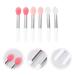 FRCOLOR Silicone Lip Brush Set - 6 PCS Single Head Lip Balm & Oil Applicator - Essential Makeup Brush for Smooth Application - Buy Online on GoSupps.com
