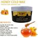 ICAN London Honey Soft Cold Wax Kit - Hair Removal for Face, Legs & Body - 2 x 500ml + Free 50 Wax Strips & 1 Spatula - Buy Online on GoSupps.com