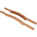 Buy Gua Sha Stick Set - 2 Wooden Massage Tools for Neck & Shoulder Relief | Relax & Rejuvenate - Buy Online on GoSupps.com