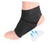 FRCOLOR Adjustable Pad Splint - Wear-resistant Foot Protector for Men & Women - Breathable Household Support Glove - 1 Pair Black - Buy Online on GoSupps.com