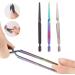 Stainless Steel Nail Shaping Tweezers Pinch Nail Tool for Acrylic UV Gel Tips C Curve Pinchers Sculpture Clip Multicolor - Buy Online on GoSupps.com