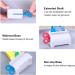Tube Squeezer Set - 6 Piece Tube Press for Toothpaste Hand Cream & Cosmetics | Effortless Squeeze for Polygel & Color Tubes - Buy Online on GoSupps.com