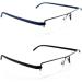 Kokobin 2 St ck Ultralichte TR90 Lesebrille f r M nner & Frauen - Klassische Halbrille +1.5 Dioptrien mit Etui & Reinigungstuch 2er Pack - Buy Online on GoSupps.com