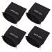SOESFOUFU 4pcs Hair Dryer Storage Bag Hair Dryer Bag Hair Dryer Organizers Travel Makeup Bag Hair Bag Fabric
