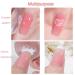 Biutee Clear Jelly Nail Art Stamper Set - Dual Head Silicone Stamper with 3 Scrapers - Manicure Nail Art Tool (12 Pcs) - Buy Online on GoSupps.com