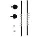 Anti-Slip Ankle Straps for Loose High Heels - Diamond Decor 9 Inch Black | Women's Shoe Accessories - Buy Online on GoSupps.com
