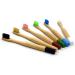 FRCOLOR 8 Pcs Bamboo Toothbrush Set - Soft Bristle Eco-Friendly Toothbrushes for Adults & Women - Buy Online on GoSupps.com