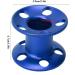 Aluminum Alloy Diving Reel: Lightweight Finger Spool for Free Diving & Snorkeling - Blue - Buy Online on GoSupps.com