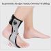 Adjustable Drop Foot Brace Orthosis for Nerve Injury - Ankle Splint Support for Hemiplegia & Stroke - Lightweight Design Left Side Medium Size - Buy Online on GoSupps.com