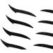 FashionCha Cat Eye Makeup Stencil Set - 2 Pairs Reusable Eyeliner Guides 3 Pcs 1 count (Pack of 1) - Buy Online on GoSupps.com