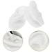 POPETPOP Silicone Ear Model Earmold for Earrings Acupuncture Jewelry - White - Buy Online on GoSupps.com