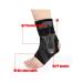 RiToEasysports Ankle Brace Compression Support - Injury Recovery & Joint Pain Relief for Men & Women - Black - Buy Online on GoSupps.com