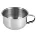 Stylish Stainless Steel Shaving Bowl | Easy Beard Cleaning | Ideal for Traditional Shaving - Buy Online on GoSupps.com
