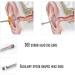 Portable Double-ended Stainless Steel Earpick Spoon | Ear Wax Removal Cleaner & Ear Care Tool Kit | Personal Care Beauty Products - Buy Online on GoSupps.com