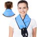 Comfpack Neck Ice Pack Wrap Reusable Gel Ice Pack for Neck Shoulders Cold Compress for Pain Relief Injuries Swelling Bruises Sprains Inflammation Cervical Surgery Recovery